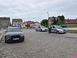 Zderzenie audi ze skodą w Łagiewnikach