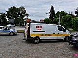 Zderzenie audi ze skodą w Łagiewnikach