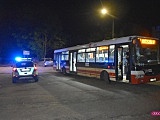 Kolizja autobusu z fordem