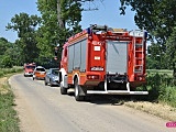 Przeszukanie stawu w Uciechowie