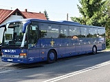 Zderzenie volvo z autobusem