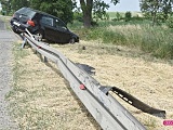Golf wypadl z ósemki i zawisł na barierkach