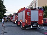 Straż pożarna na osiedlu XXV-lecia w Bielawie