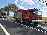 Pożar samochodu na ósemce