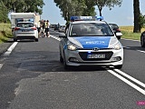 Pożar samochodu na ósemce