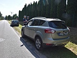 Zderzenie volkswagena z fordem w Bielawie