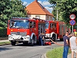 Pożar poddasza w Bielawie