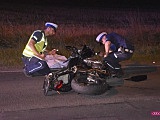 Śmiertelny wypadek motocyklisty!