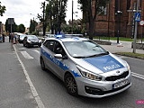 Zderzenie pojazdów na Żeromskiego w Bielawie
