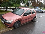 Zderzenie pojazdów w Dzierżoniowie