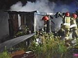 Pożar na Brzegowej w Dzierżoniowie