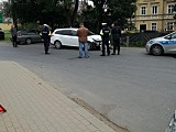 Zderzenie dwóch pojazdów w Łagiewnikach
