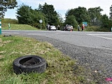 Zderzenie dwóch pojazdów na ósemce