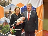 Spotkanie burmistrza Dzierżoniowa z malutkimi mieszkańcami miasta