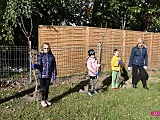 Dzieci zasadziły 50 lilaków