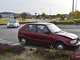 Kolizja na Rondzie Besteru w Bielawie