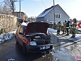 Zderzenie nissana i volkswagena w Ostroszowicach