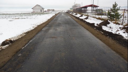 Droga dojazdowa do gruntów rolnych w Tuszynie przebudowana