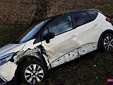 Zderzenie dwóch pojazdów na drodze Łagiewniki - Strzelin