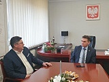 Spotkanie Wójta Gminy Łagiewniki z Prezesem Związku Polaków w Rumunii 