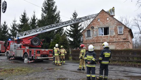 Straż pożarna na Szkolnej w Mościsku