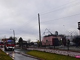 Pożar stodoły w Młynicy