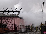 Pożar stodoły w Młynicy