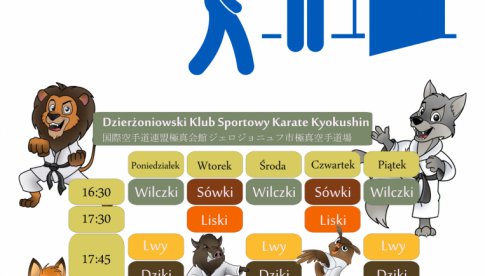 Kyokushin Dzierżoniów - bezpłatne zajęcia dla dzieci z Ukrainy