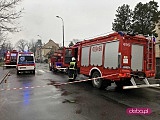 Pożar budynku w Bielawie