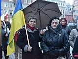 Manifestacja solidarności z Ukrainą