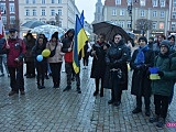 Manifestacja solidarności z Ukrainą