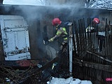 Pożar na Kopernika w Pieszycach