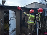 Pożar na Kopernika w Pieszycach