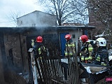 Pożar na Kopernika w Pieszycach