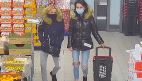 Policja poszukuje dwóch kobiet podejrzewanych o kradzież produktów spożywczych
