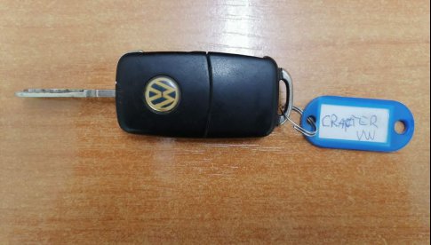 Szukamy właściciela kluczyka samochodowego, który zabezpieczono przy złodzieju