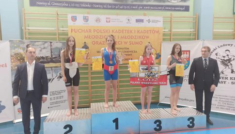 Nadia Kurcab zdobywa złoty medal Pucharu Polski w Sumo