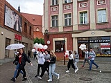Marsz promujący X Powiatowy Dzień Dawcy Szpiku