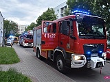 Straż pożarna na osiedlu Błękitnym w Dzierżoniowie