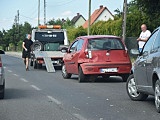 Zderzenie dwóch pojazdów na Dzierżoniowskiej w Bielawie