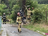 Straż pożarna na Kuźnickiej w Pieszycach