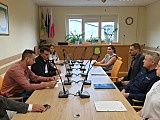 Posiedzenie Gminnego Zespołu Zarządzania Kryzysowego w Łagiewnikach