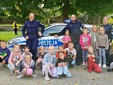 Niemczańscy policjanci spotkali się z dziećmi w Szkole Podstawowej