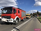 Lexus wjechał pod pociąg w Bielawie