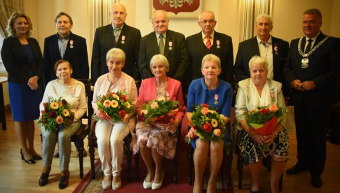 50 lat wspólnego pożycia – zasłużone gratulacje i medale 
