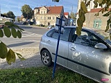 Zderzenie seata i toyoty w Dzierżoniowie