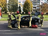 Zderzenie pojazdów przy ulicy Piastowskiej