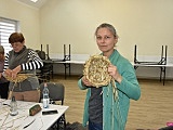 Warsztaty wyplatania ze słomy w Piskorzowie