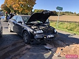 Wypadek na drodze Dzierżoniów-Świdnica