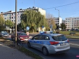 Zderzenie mazdy z rowerzystą w Dzierżoniowie
